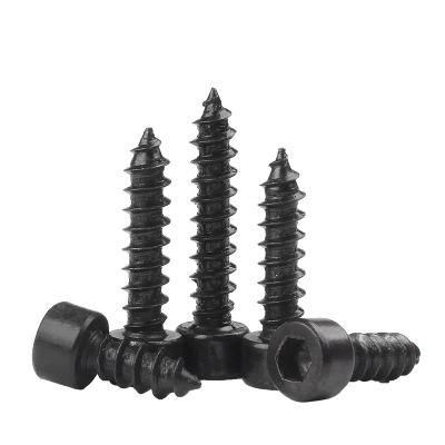 Obm/ODM/OEM Carbon Steel Hexagon Socket Cap Black Self-Tapping Screw