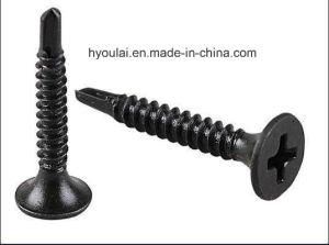 Bugle Head Self Drilling Screws Phillips C1022 Carbon Steel Black Phosphating