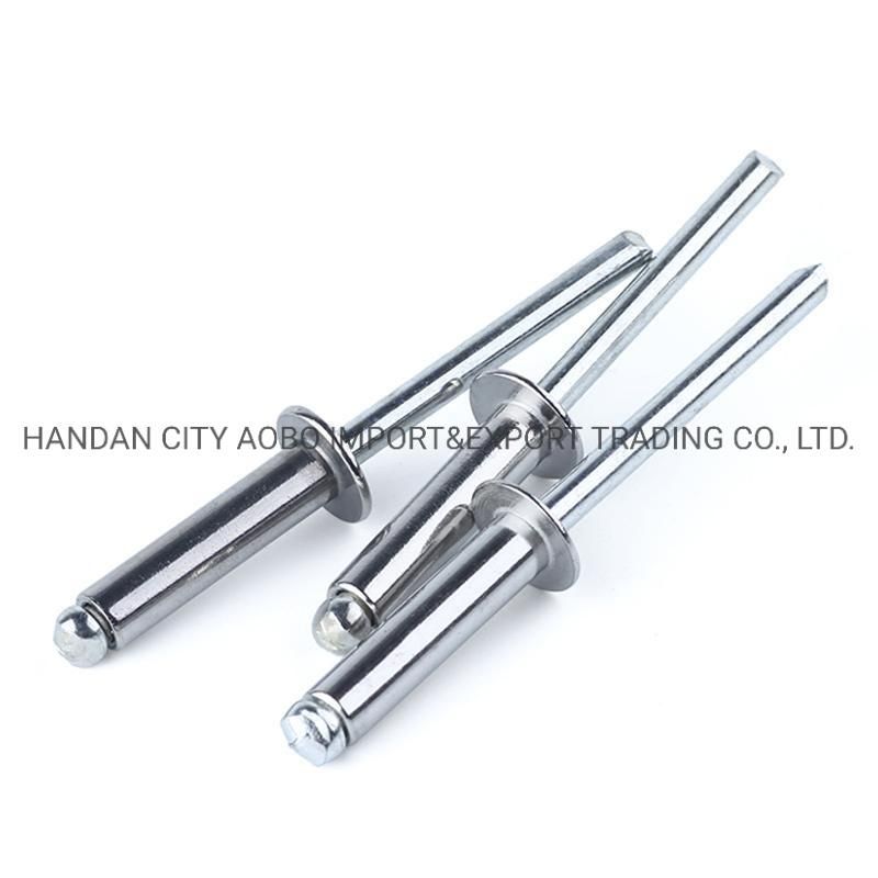 Open Type Large Flange Head Aluminum Pop Blind Rivet Wholesale