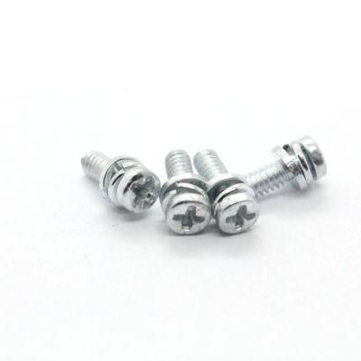 Custom Stainless Steel 304 A2-70 Torx Socket Pan Head Three Combination Screws