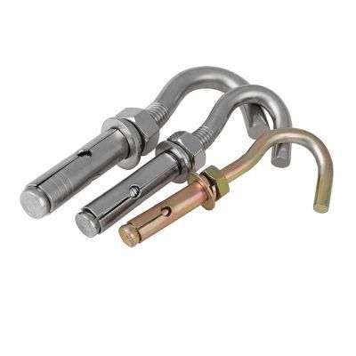 Ring Hook Zinc Plated Stainless Steel Concrete Sleeve J Type Anchor Bolt