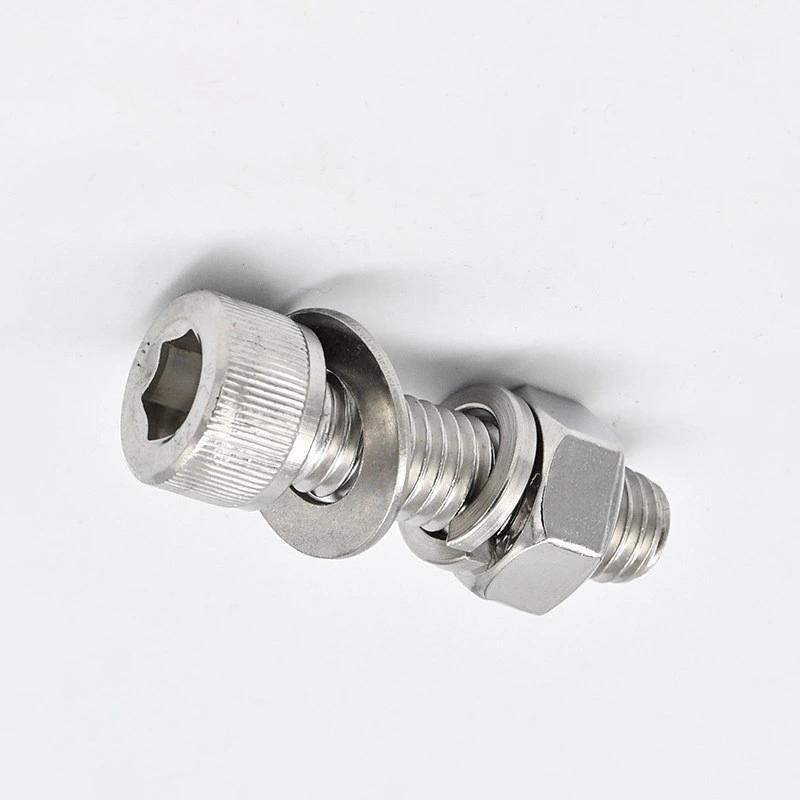 China Wholesale DIN 912 Grade 8.8 Hexagon Socket Head Bolt Allen Bolt with Hex Nut