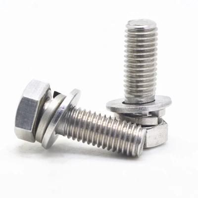 Stainless Steel Hexagon Head Combination Screw