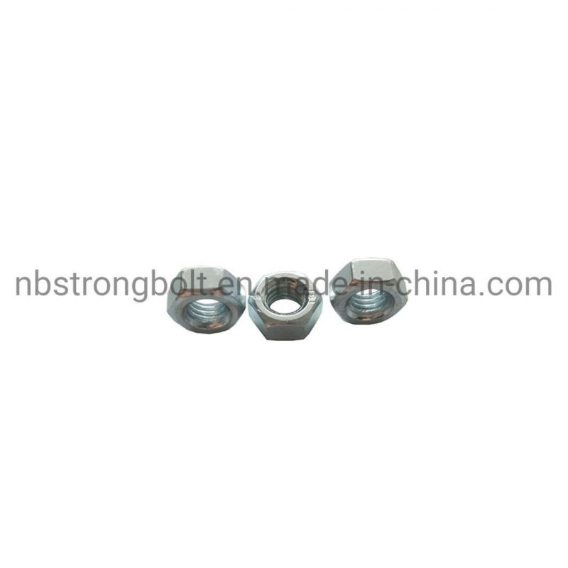 DIN439 Hexagon Thin Nut Class 8 with Zinc Plated Cr3+ M12