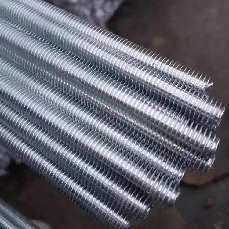 Chinese Factory Supply Reasonable, Competitive Price Stainless Steel 304 316 and Carbon Steel Yellow/White Zinc Plating Thread Rod Bar Fastener Made in China