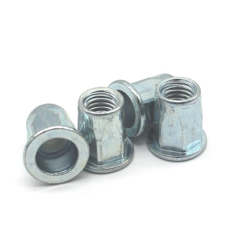 OEM Large Flange and External Half Hex Stainless Steel Rivet Nuts