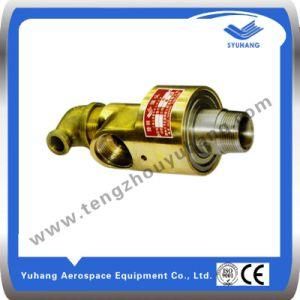 Two-Way Flow of Brass Material Tube Fixed Rotary Joint