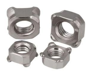 Carbon Steel DIN 928 M8 Square Weld Nuts