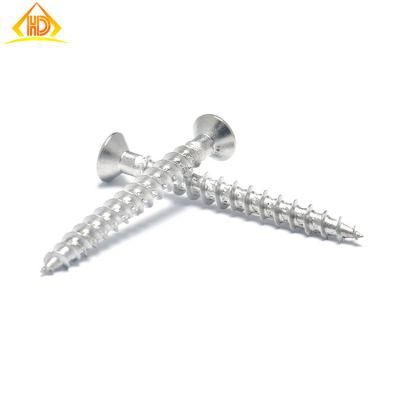 Customized Stainless Steel Torx Socket Oval Head Deck Screw Wood