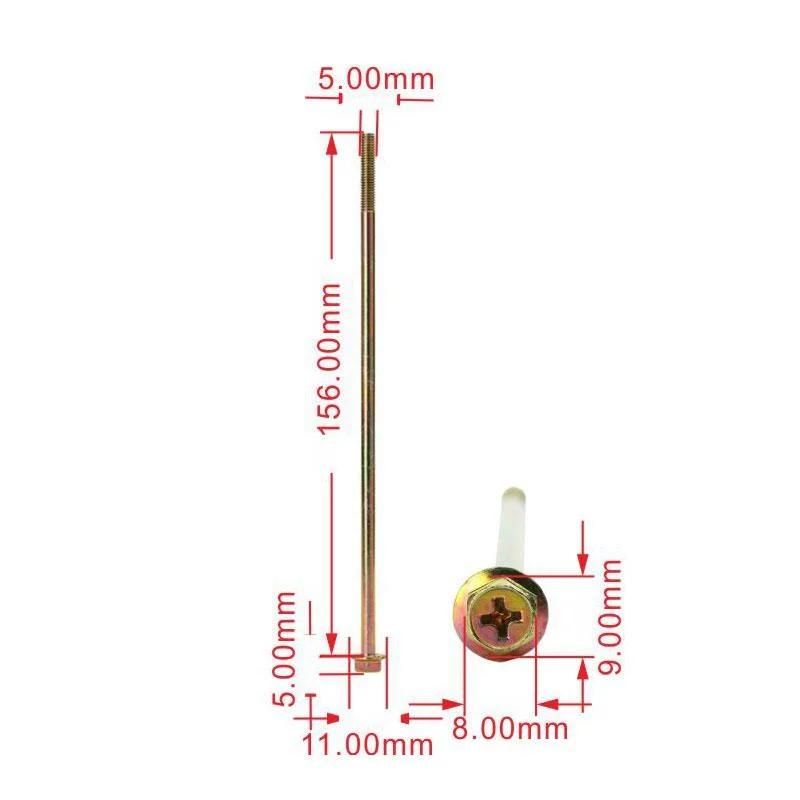 Color Zinc Plated Hex Flange Washer Head Extra Long Bolts with Serration