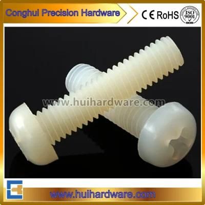 Nylon Round Pan Head Screw, Cross Nylon Pan Head Screw, Nylon Pan Head Screw