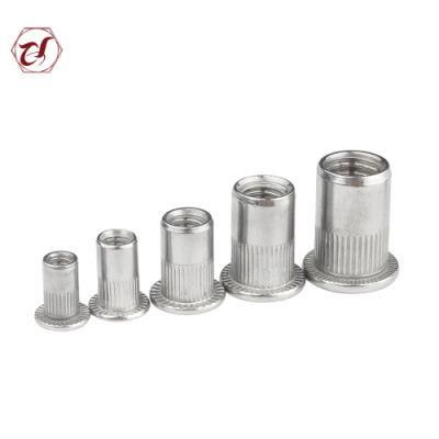 Eco-Friendly Stainless Steel Nuts 304 Knurled Nut Rivet Nut
