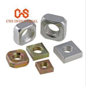 Customized Galvanized Carbon Steel Square Nuts