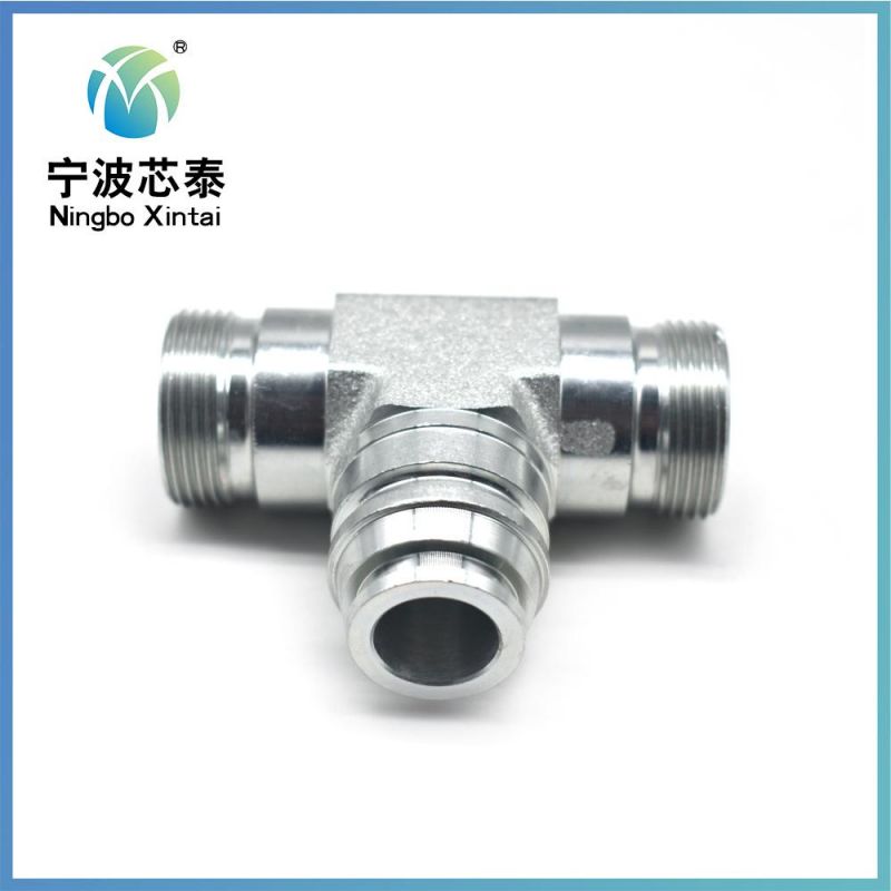Carbon Steel CNC Manufacture Elbow Jic Hydraulic Hose Fittings