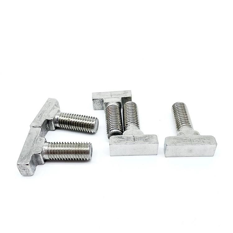 M12 T-Bolt M10 Thread T Bolt DIN186 T Head Bolt M3~M36