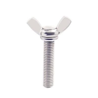 304 Stainless Steel Butterfly Wing Screw Head Thumb Bolt