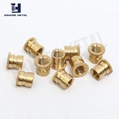 Fasteners for Motorcycle Knurled Rivet Stud Nut Brass Nut