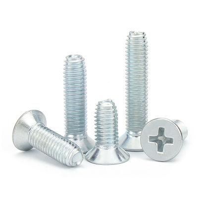 GB6561 Flat Head Phillips Hot Galvanizing Iron Triangle Tri-Lobe Thread Forming Screws