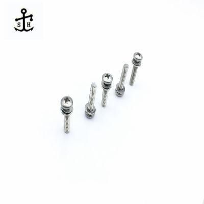 Screw and Washer Assemblies Made of Steel with Plain Washer Made in China
