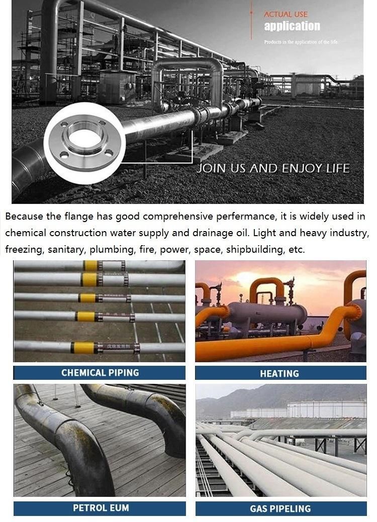 Dimensions Stainless Steel Flange Fitting Pipe Flange