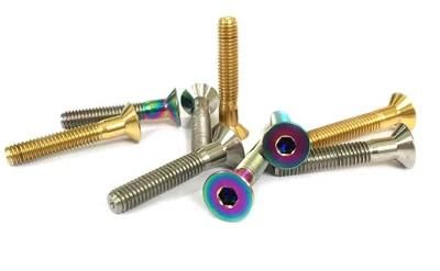 Hex Socket Bolt Titanium Screws for Bicycle Parts