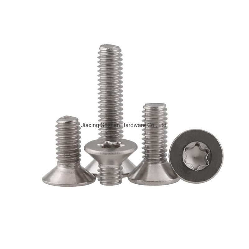 M10 Stainless Steel M8 Torx Flat Head Machine Screw