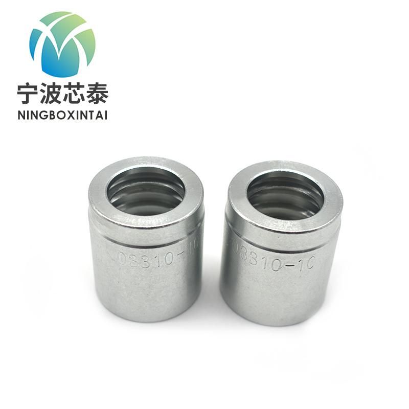 OEM Wholesales High Quality Hydraulic Hose Ferrule for SAE 100r2at/En 853 1sn 2sn Hose SAE 100r1at/En 853 1sn