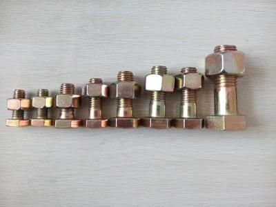 Zinc Plated/Galvanized - Grade10.9 - M24or1 - ASTM - A490 M/A490 - Heavy Hexagon Head Bolt/Heavy Hex Bolt - Carbon Steel - 42CrMo