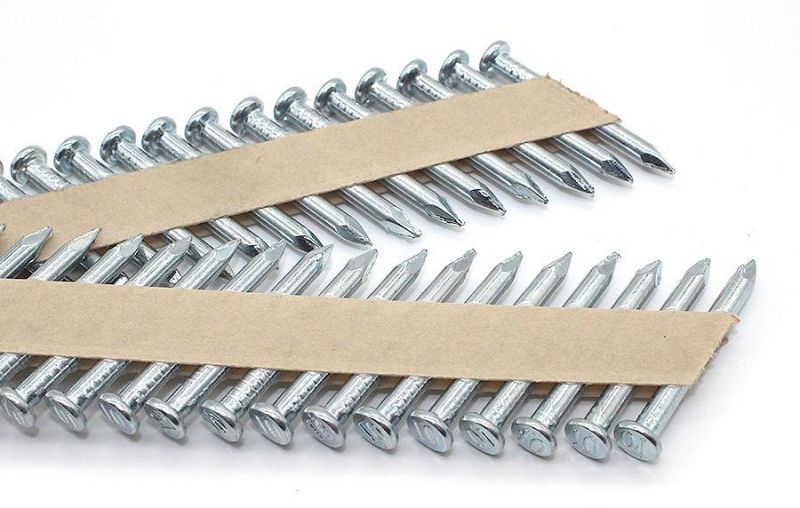 34 Degree Galvanized Collated Joist Hanger Nails for Joist Hangers, Seismic