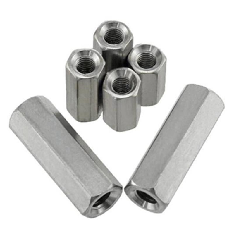Stainless Steel 304 Hex Coupling Nut Long Nut DIN6334