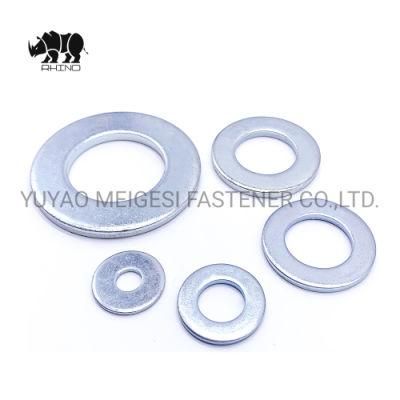 Factory Price DIN125 DIN126 Zinc Plated Stainless Steel 304 316 Flat Washer Metal Flat Washer