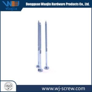 Big Flat Head Hexagonal Blue Zinc Plated Self Tapping Screws