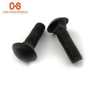 Carriage Bolt DIN603 Black Oxide, Perno De Carro