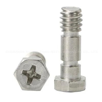 ANSI Special Stainless Steel Phillips Machine Plain Hex Head Screw