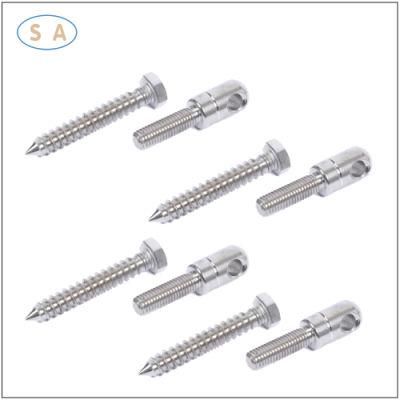 OEM Non-Standard Long-Axis Machining Hexagon Flange Head Screw for Household Accessories