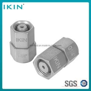 Ikin Hydraulic Pressure Gauge Connector with 24&deg; Male Cone Hydraulic Test Adapter Kit Hydraulic Test Connector Hose Fitting