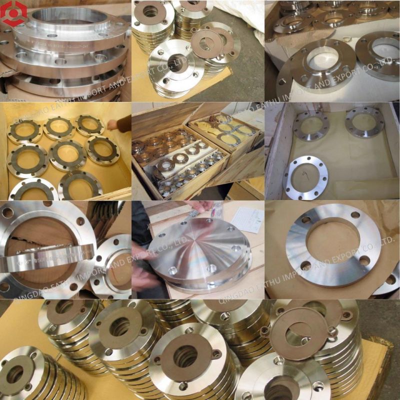 Forged Stainless Steel Flange/Carbon Steel Flange According to ANSI B16.5 DIN En1092-2 GOST Standard