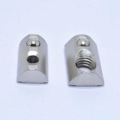 Stainless Steel 304 316 T Slot Nut with Spring Loaded Ball
