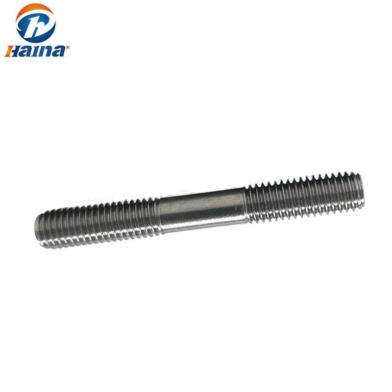 SS304 A2-70 Stainless Steel Stud Bolts, Two End Threaded Rod M6 M8 M10