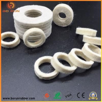 Custom Wool Oil Seal Felt Seal Gasket Industrial Washer Ring Felt Ring Seal