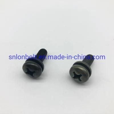 Sems Screw Round Head Phillip Screw Assemble Washer