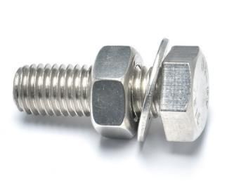 DIN933 DIN934 Factory Direct Supply Stainless Steel Fastener DIN933 DIN934 Hex Stainless Steel