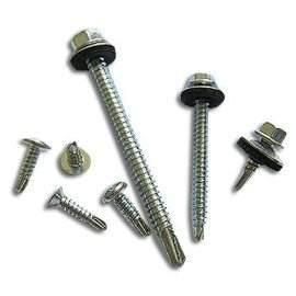 Hex Head Self Drilling Screw with EPDM Washer, Zinc Plated, Good Quality