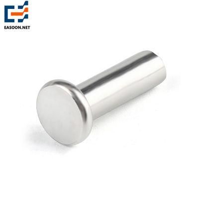 Metal Alloy Rivet for Jeans Male Female Binding Rivet GB/T 867 Gr7 Titanium Round Head Rivets Rivet Steel Rivet DIN124 Hardware Rivet Screw