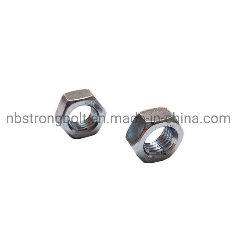 ASME/ANSI B18.2.2 Hex Nut with Zinc Gr. 2 3/8"-16
