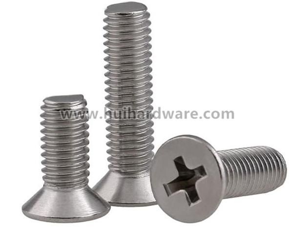 Stainless Steel 316 Machine Screws DIN965 Screws Supplier