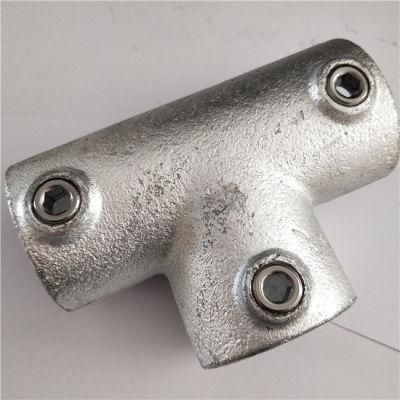 Key Clamp Pipe Clamp Long Tee 48mm