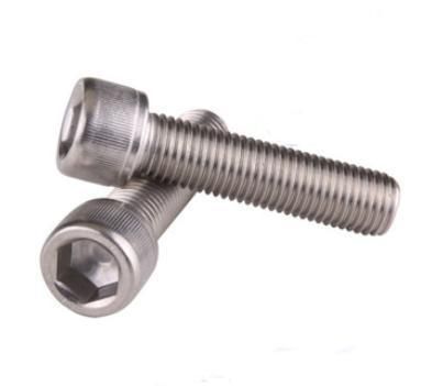A2 A4 Stainless Steel SS304 SS316 Pan Head Flat Head Hex Socket Head Machine Screw DIN912