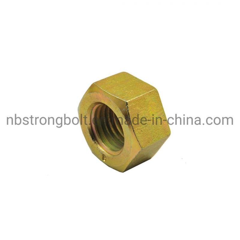 DIN934 Hex Nut Class 8 White Zinc Plated
