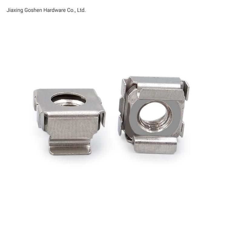 Stainless Steel 304 or 316 A2 or A4 Square Cage Nut